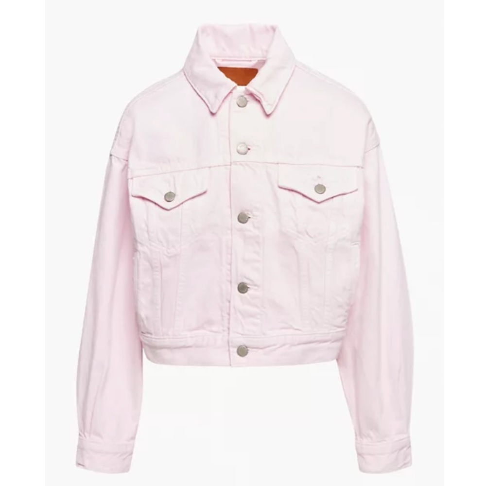 THE BESSIE CROP DENIM JACKET - small